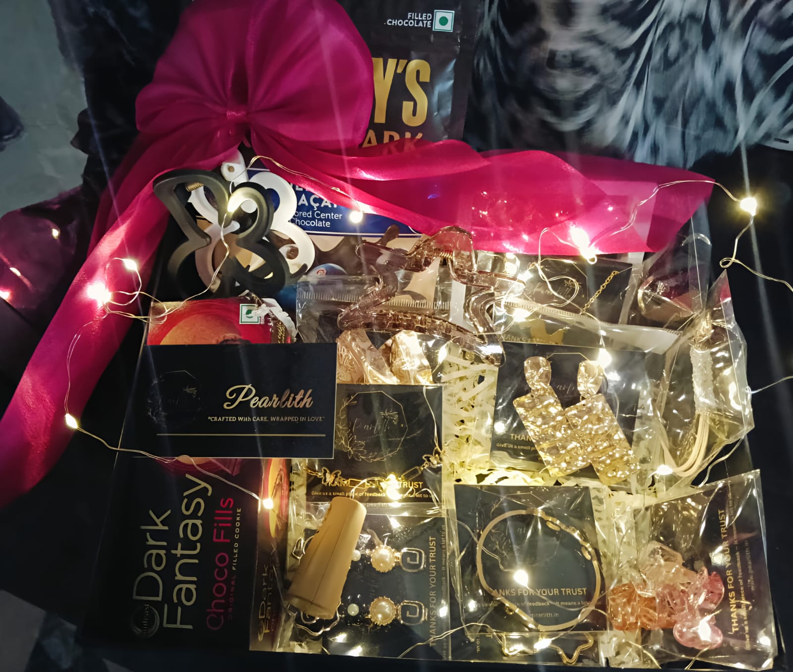 Luxury Chocolate & Accessory Gift Hamper-Pearlith Edition - Image 4